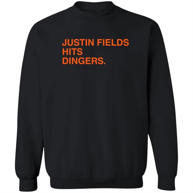 Justin Fields Hits Dingers Shirt Obvious Shirts Merch