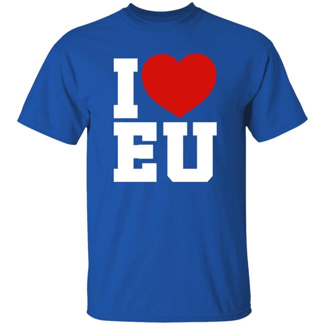 Ukraine I Love Eu T Shirt Pride Parade