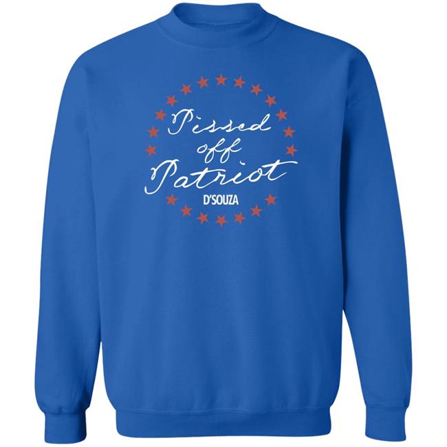 Dinesh D'souza Merch Store Pissed Off Patriot Shirt