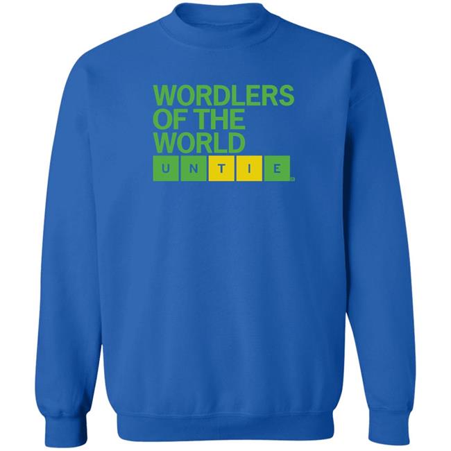 Wordlers Of The World Untie Shirt Rand Ball Ray Gun Store