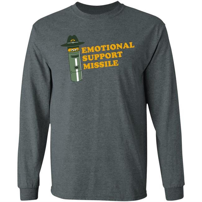 Everpress Merch Sofilein Emotional Support Missile Shirt Sofilein Emotional Support Missile Shirt Everpress Merch