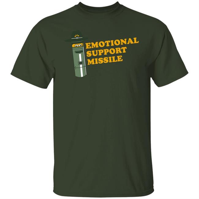 Everpress Merch Sofilein Emotional Support Missile Shirt Everpress Merch Emotional Support Missile Shirt Sofilein