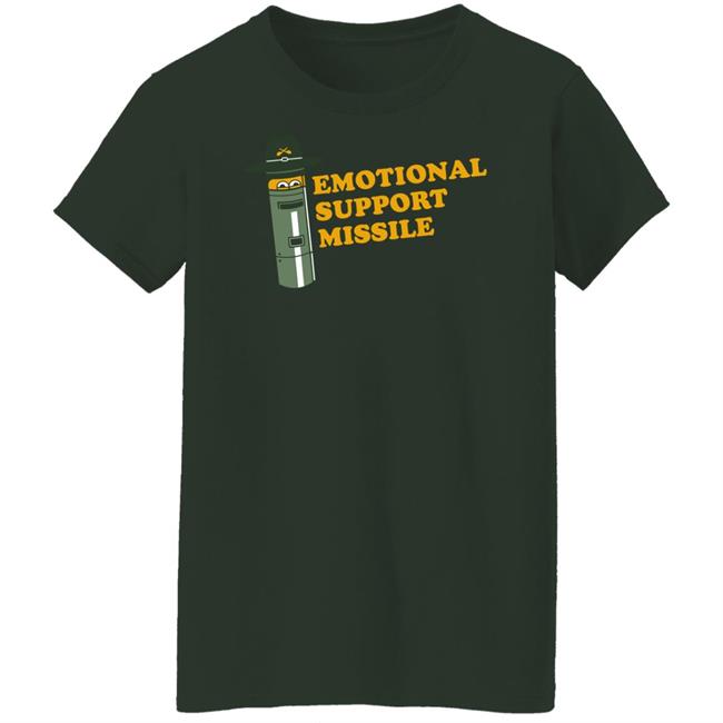 Everpress Merch Sofilein Emotional Support Missile Shirt Emotional Support Missile Shirt Everpress Merch Sofilein