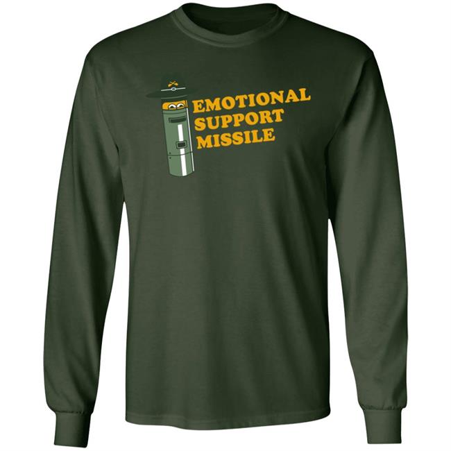 Everpress Merch Sofilein Emotional Support Missile Shirt Everpress Merch Sofilein Emotional Support Missile Shirt