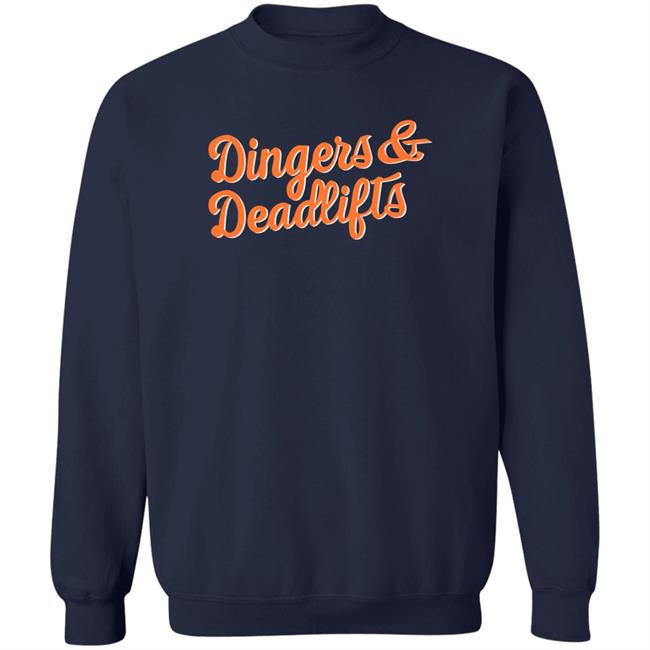 SF Giants on NBCS Dingers And Deadlifts Long Sleeve Zazzle Merch