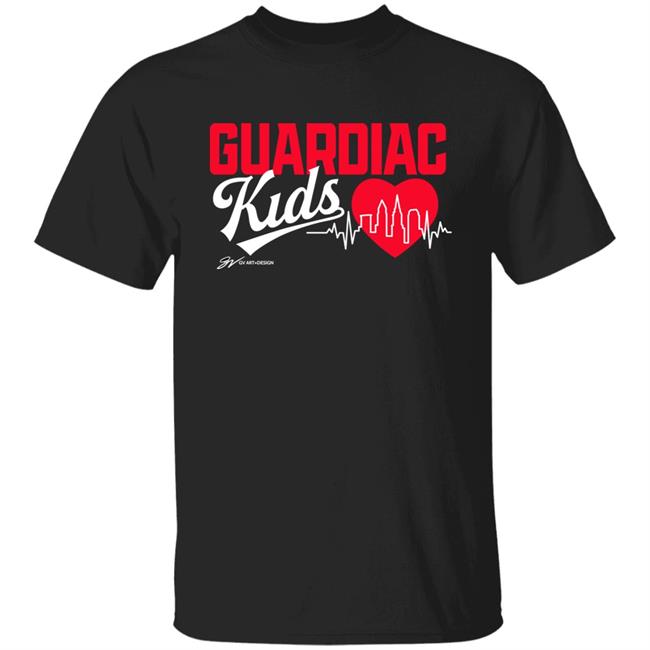 GVartwork Store Cleveland Guardiac Kids Shirt