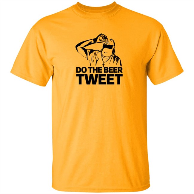 Zillion Beers Do The Beer Tweet Tee Shirt Zillion Beers Do The Beer Tweet Tee Shirt