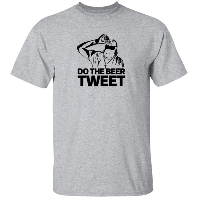 Zillion Beers Do The Beer Tweet Tee Shirt Zillion Beers Do The Beer Tweet Tee Shirt
