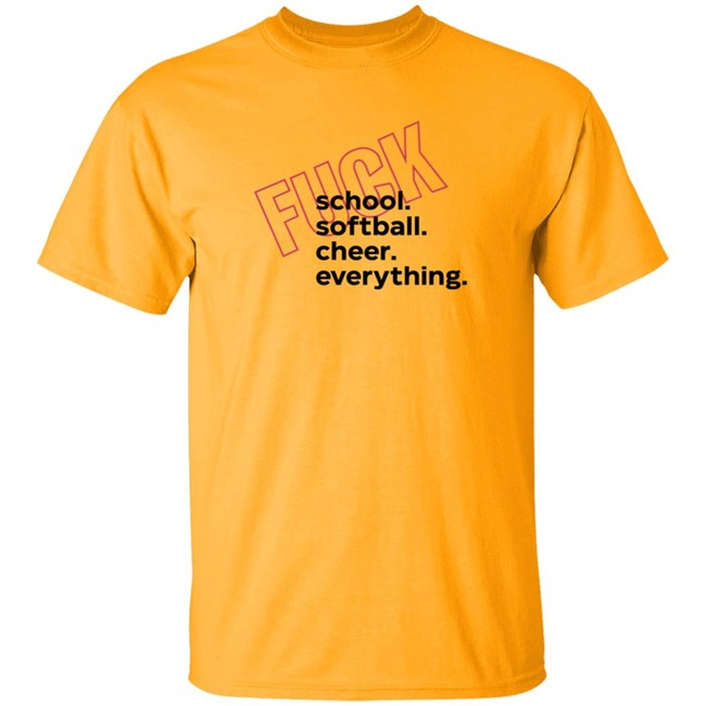 ACLU Shop Merch Fuck Shool Sofball Cheer Everything Shirt ACLU Shop Merch Fuck Shool Sofball Cheer Everything Shirt