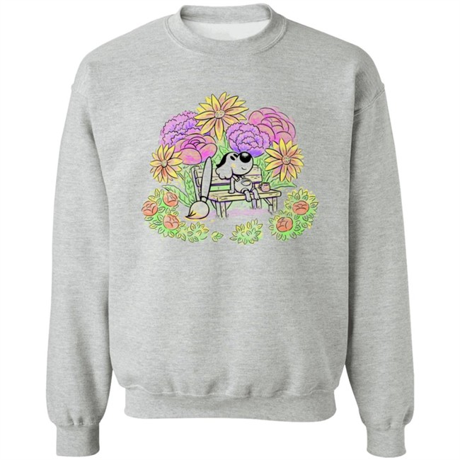 The Yetee Mart Shop Oatmeal Dog On The Bench Shirt The Yetee Mart Shop Oatmeal Dog On The Bench Shirt