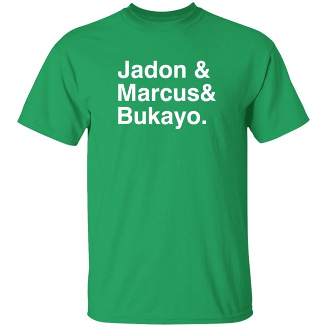 Jason Sudeikis Shirts Jadon & Marcus & Bukayo T Shirt Jason Sudeikis Shirts Jadon & Marcus & Bukayo T Shirt