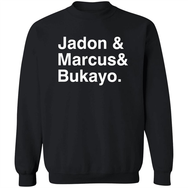 Jason Sudeikis Shirts Jadon & Marcus & Bukayo T Shirt Jason Sudeikis Shirts Jadon & Marcus & Bukayo T Shirt