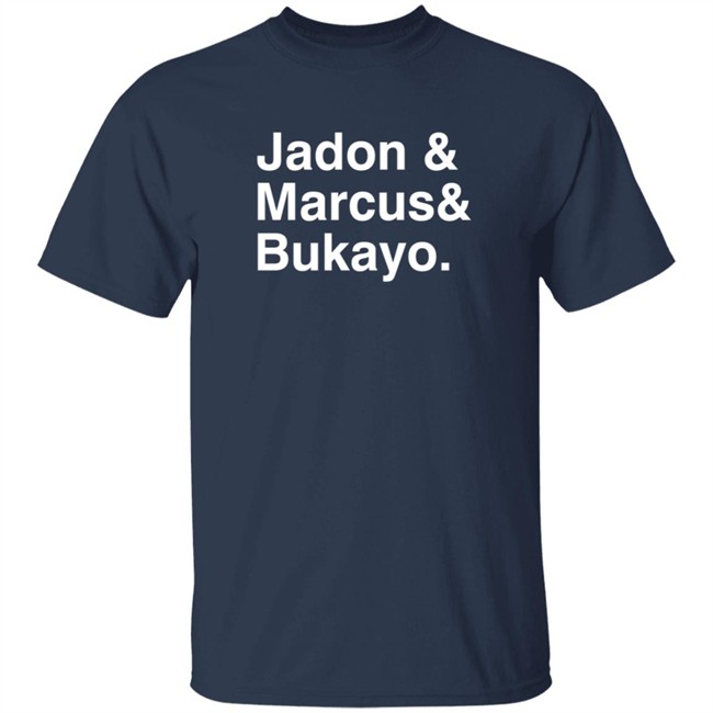 Jason Sudeikis Shirts Jadon & Marcus & Bukayo T Shirt Jason Sudeikis Shirts Jadon & Marcus & Bukayo T Shirt