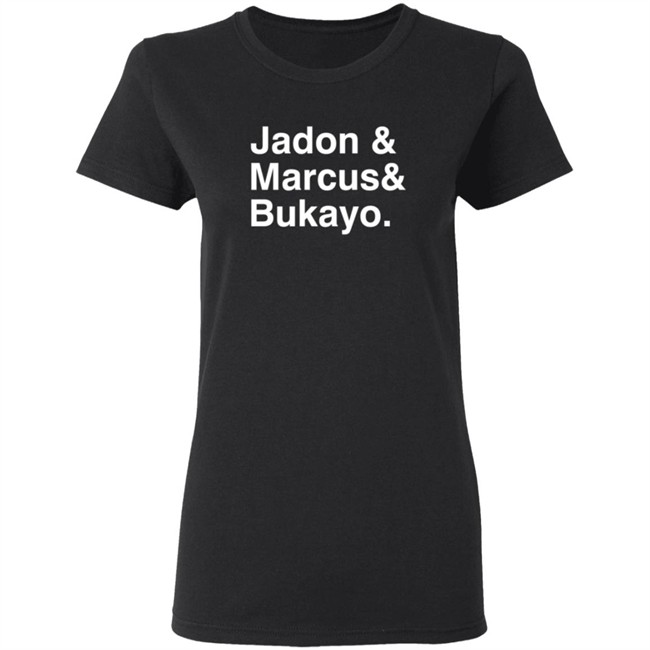 Jason Sudeikis Shirts Jadon & Marcus & Bukayo T Shirt Jason Sudeikis Shirts Jadon & Marcus & Bukayo T Shirt
