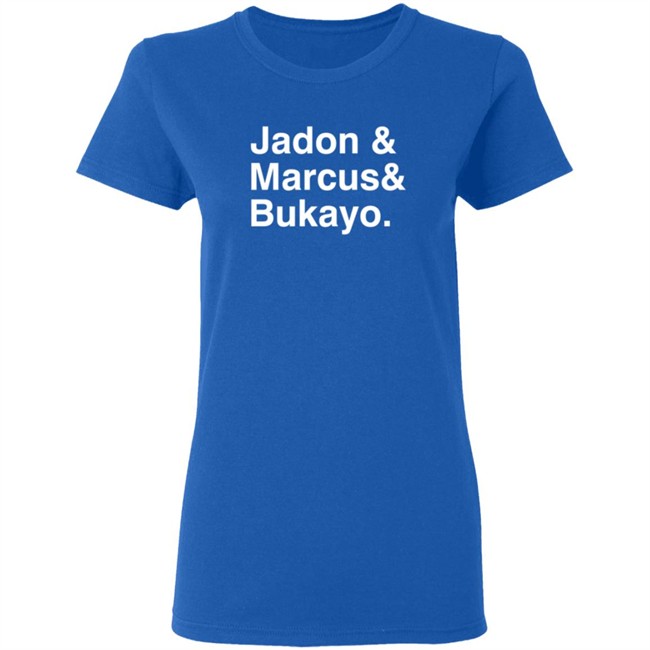 Jason Sudeikis Shirts Jadon & Marcus & Bukayo T Shirt Jason Sudeikis Shirts Jadon & Marcus & Bukayo T Shirt