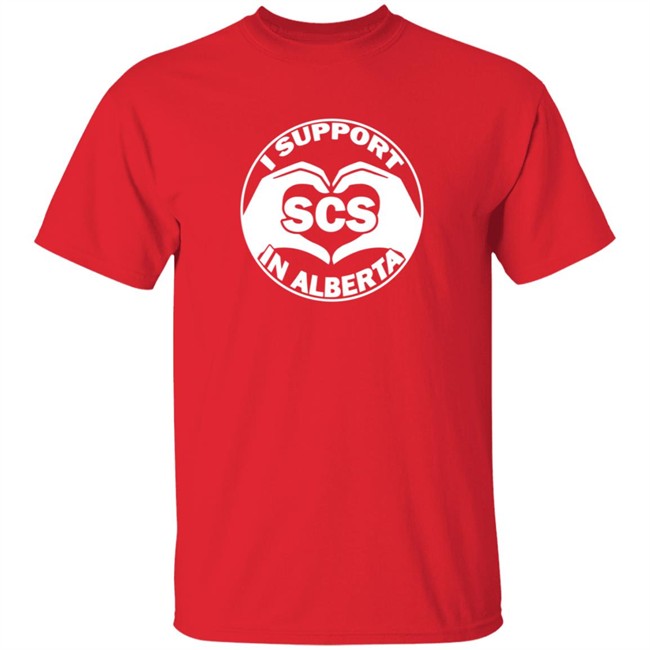 I Support Scs In Alberta Shirt I Support Scs In Alberta Shirt