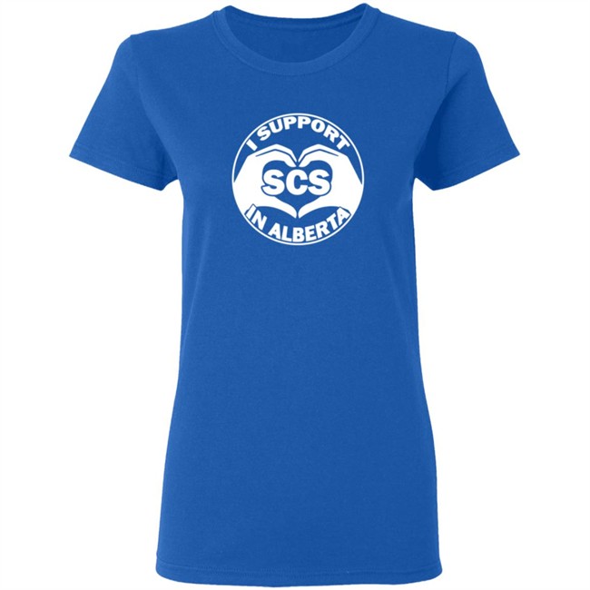 I Support Scs In Alberta Shirt I Support Scs In Alberta Shirt