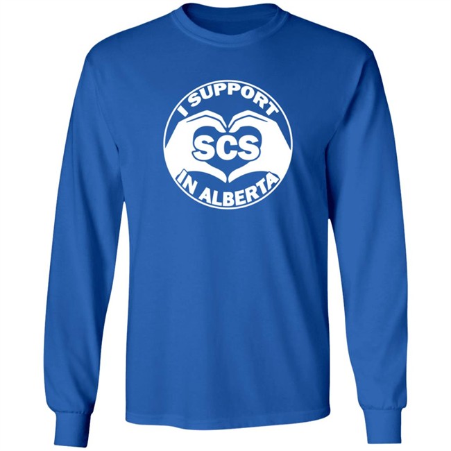 I Support Scs In Alberta Shirt I Support Scs In Alberta Shirt