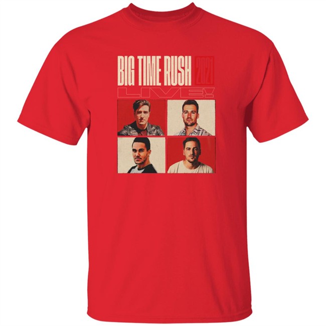 Big Time Rush Merch Big Time Rush 2021 Live Shirt Big Time Rush Merch Big Time Rush 2021 Live Shirt