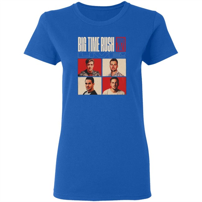 Big Time Rush Merch Big Time Rush 2021 Live Shirt Big Time Rush Merch Big Time Rush 2021 Live Shirt