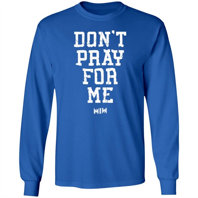 Miw Merch Motionless In White Store Don't Pray For Me Tee Shirt Miw Merch Motionless In White Store Don't Pray For Me Tee Shirt