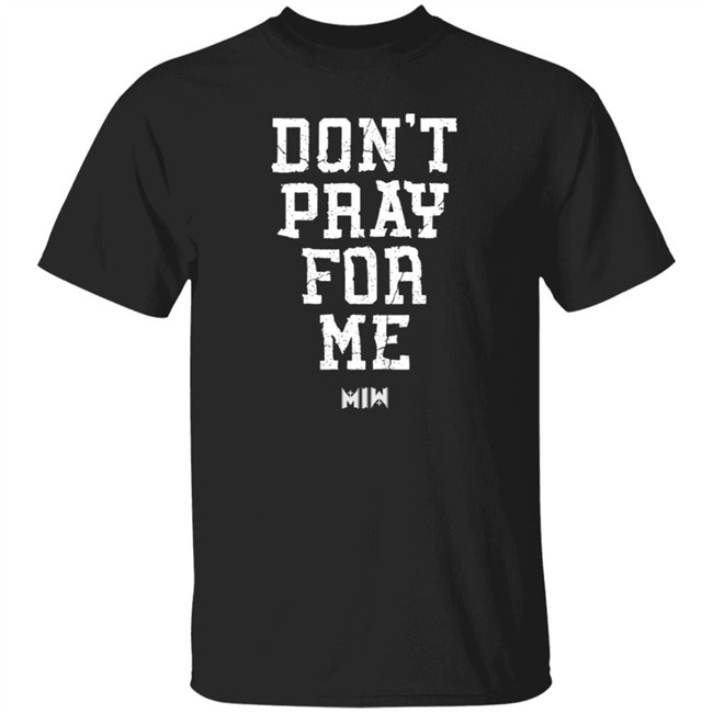 Miw Merch Motionless In White Store Don't Pray For Me Tee Shirt