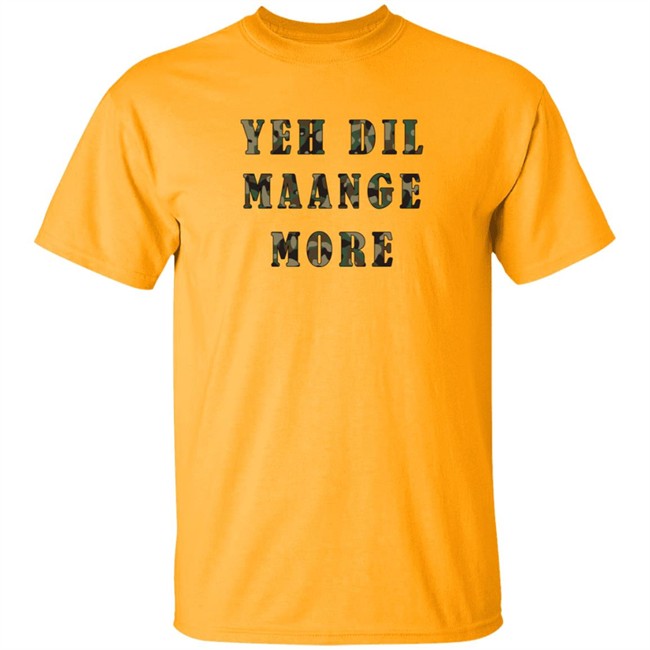 Kiara Advani Shirts Yeh Dil Maange More T Shirt Kiara Advani Shirts Yeh Dil Maange More T Shirt