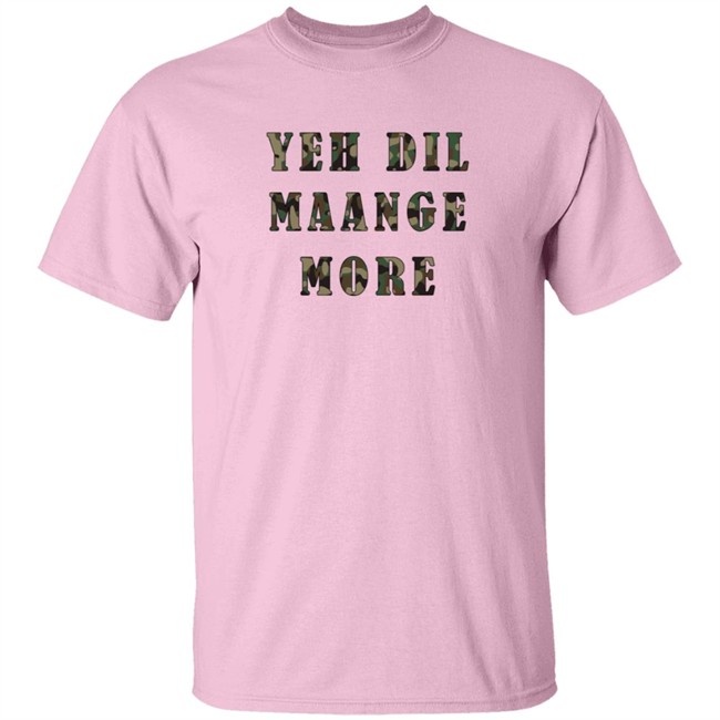 Kiara Advani Shirts Yeh Dil Maange More T Shirt Kiara Advani Shirts Yeh Dil Maange More T Shirt