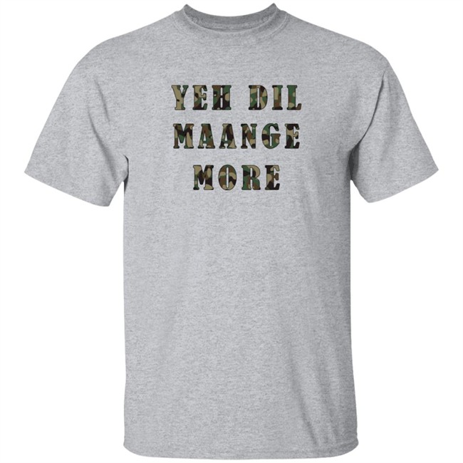 Kiara Advani Shirts Yeh Dil Maange More T Shirt Kiara Advani Shirts Yeh Dil Maange More T Shirt