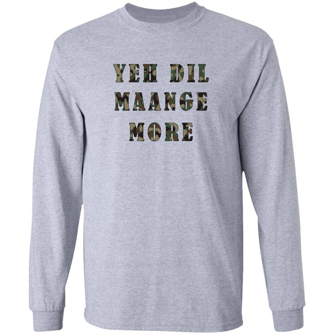 Kiara Advani Shirts Yeh Dil Maange More T Shirt Kiara Advani Shirts Yeh Dil Maange More T Shirt