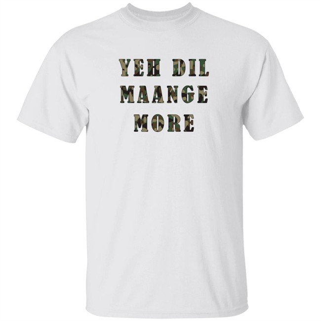 Kiara Advani Shirts Yeh Dil Maange More T Shirt