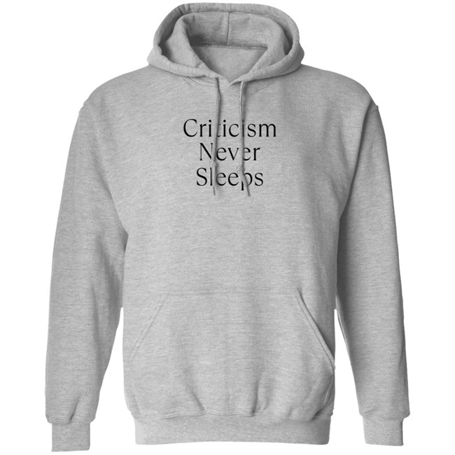 Brandon Shirts Criticism Never Sleeps Tee Shirt Brandon Shirts Criticism Never Sleeps Tee Shirt
