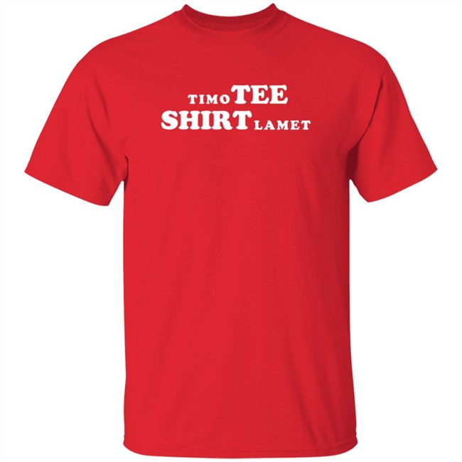 Timo Tee Shirt Lamet Shirt Timo Tee Shirt Lamet Shirt