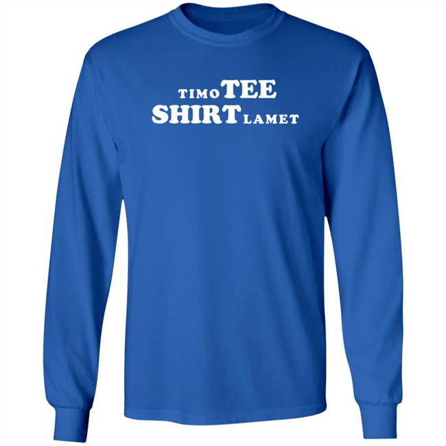 Timo Tee Shirt Lamet Shirt Timo Tee Shirt Lamet Shirt
