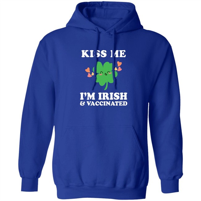 Nicola Coughlan T Shirt Kiss Me I'm Ireland and Vaccinated Shirt Nicola Coughlan T Shirt Kiss Me I'm Ireland and Vaccinated Shirt