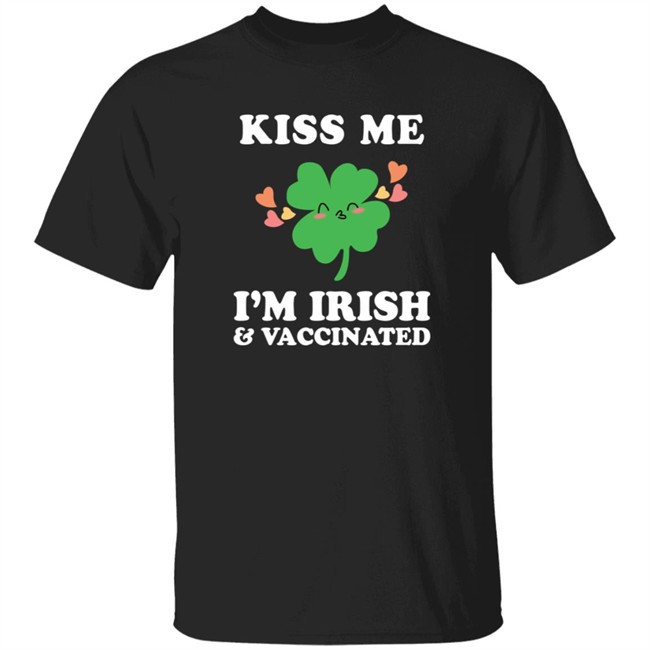 Nicola Coughlan T Shirt Kiss Me I'm Ireland and Vaccinated Shirt
