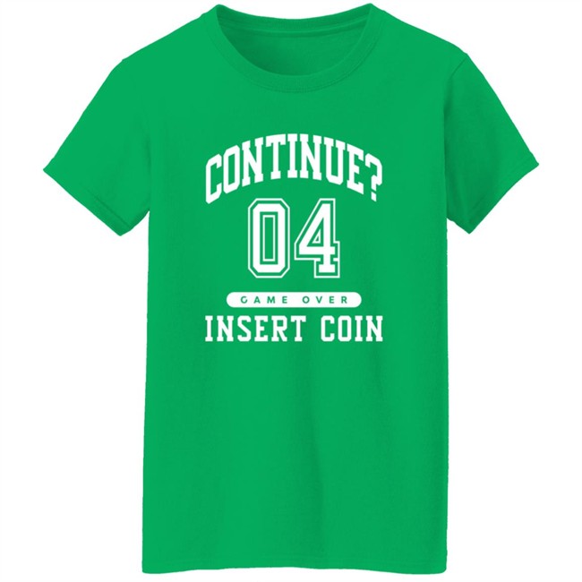 Gamestop No More Heroes 3 Shirt Continue 04 Game Over Insert Coin Shirts Gamestop No More Heroes 3 Shirt Continue 04 Game Over Insert Coin Shirts