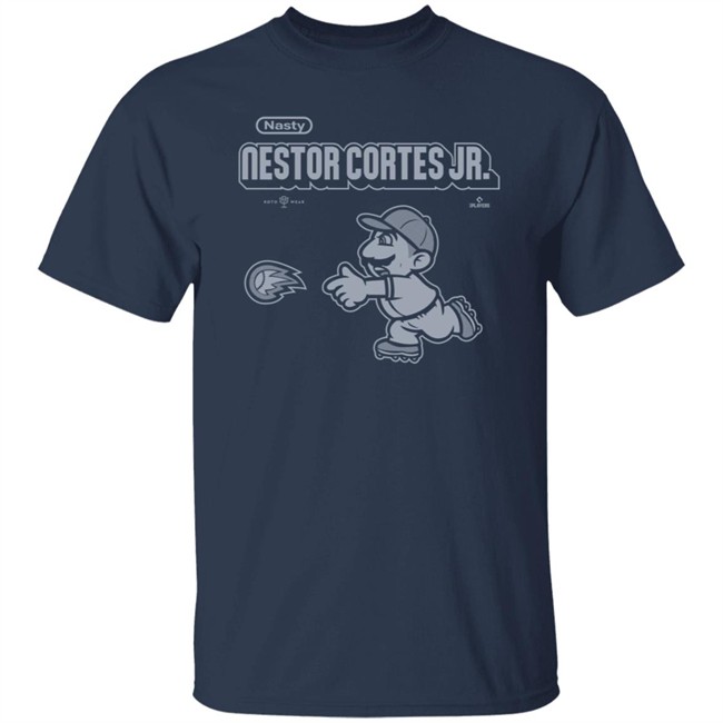 Nasty Nestor Shirt Nestor Cortes Jr. New York Baseball Rotowear Talkin' Yanks Nestor Cortes Shirts