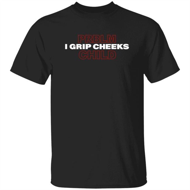 Danh - Jake Paul Merch I Grip Cheeks X Problem Child Black Shirt Hoodie