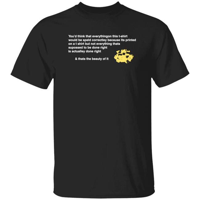 Danh - Lyrical Lemonade Merch Misspelled T Shirt Black