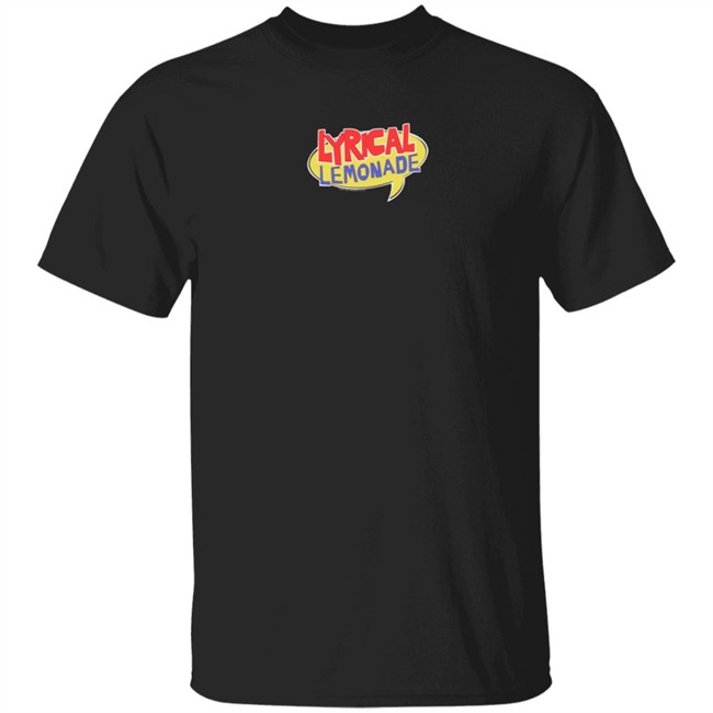 Danh - Lyrical Lemonade Merch Colorful Convo T Shirt Black