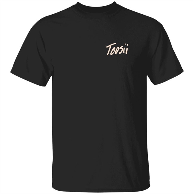 Duc - Toosii Merch Thank You For Believing Black T Shirt