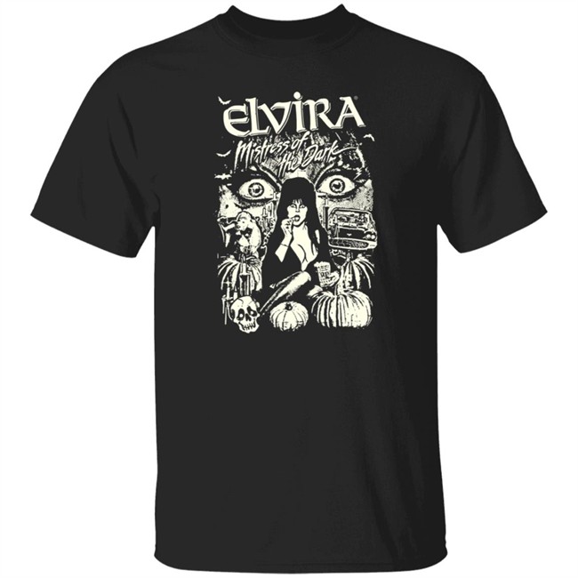 Elvira Vamp Of Camp T Shirt Cavitycolors