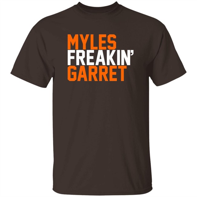 Myles Freakin Garret Shirt Robin Smilek Flash Garrett