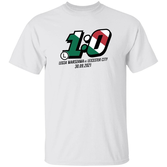 Mahir Emreli Shirts 1-0 Legia Warszawa Vs Leicester City T Shirt Legia Warsaw Merch
