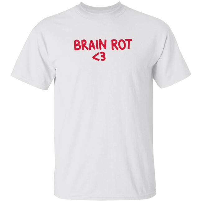 Natalie Brain Rot Heart Shirt