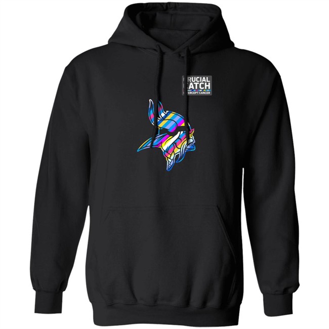 Minnesota Crucial Catch Vikings Pullover Hoodie Sweatshirt