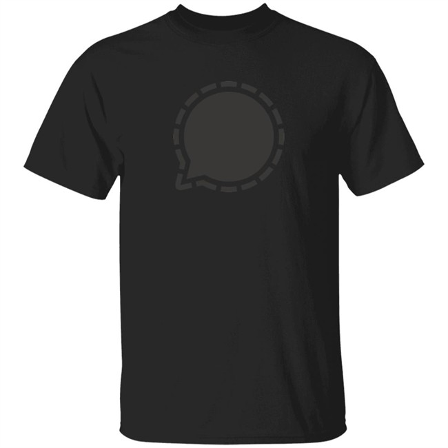 Signal App Store Big Logo T Shirt