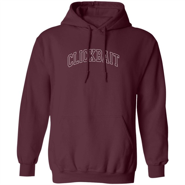 David Dobrik Merch Waffle Charcoal ClickBait Hoodie Sweatshirt