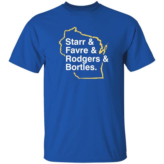 Starr & Faver & Rodgers & Bortles. Shirt Starr & Faver & Rodgers & Bortles. Shirt